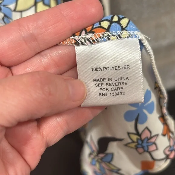 Modcloth floral Kimono size L/XL - Picture 5 of 9